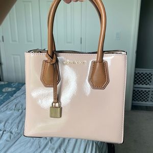Michael Kors Pink Handbag Lock - Original Stuffing inside